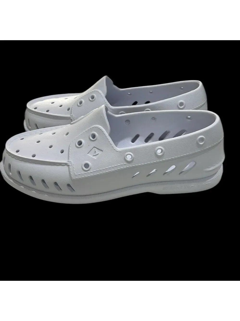 Sperry Original Float Boat Shoe Unisex Men 7 Women 9 White